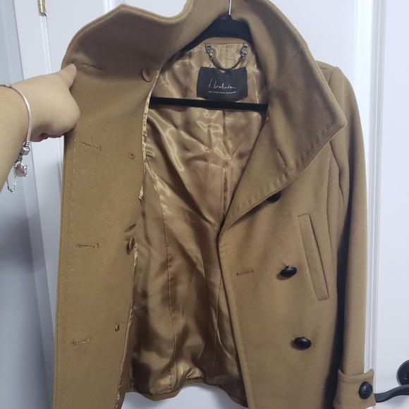 ARITZIA BABATON Camel Howell Wool Coat - Picture 11 of 14